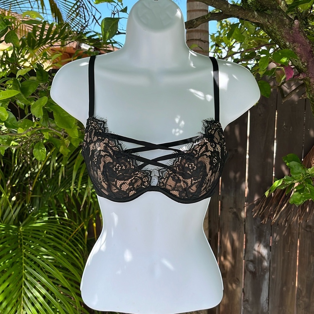 ADORE ME Black Lace Bra size 32C